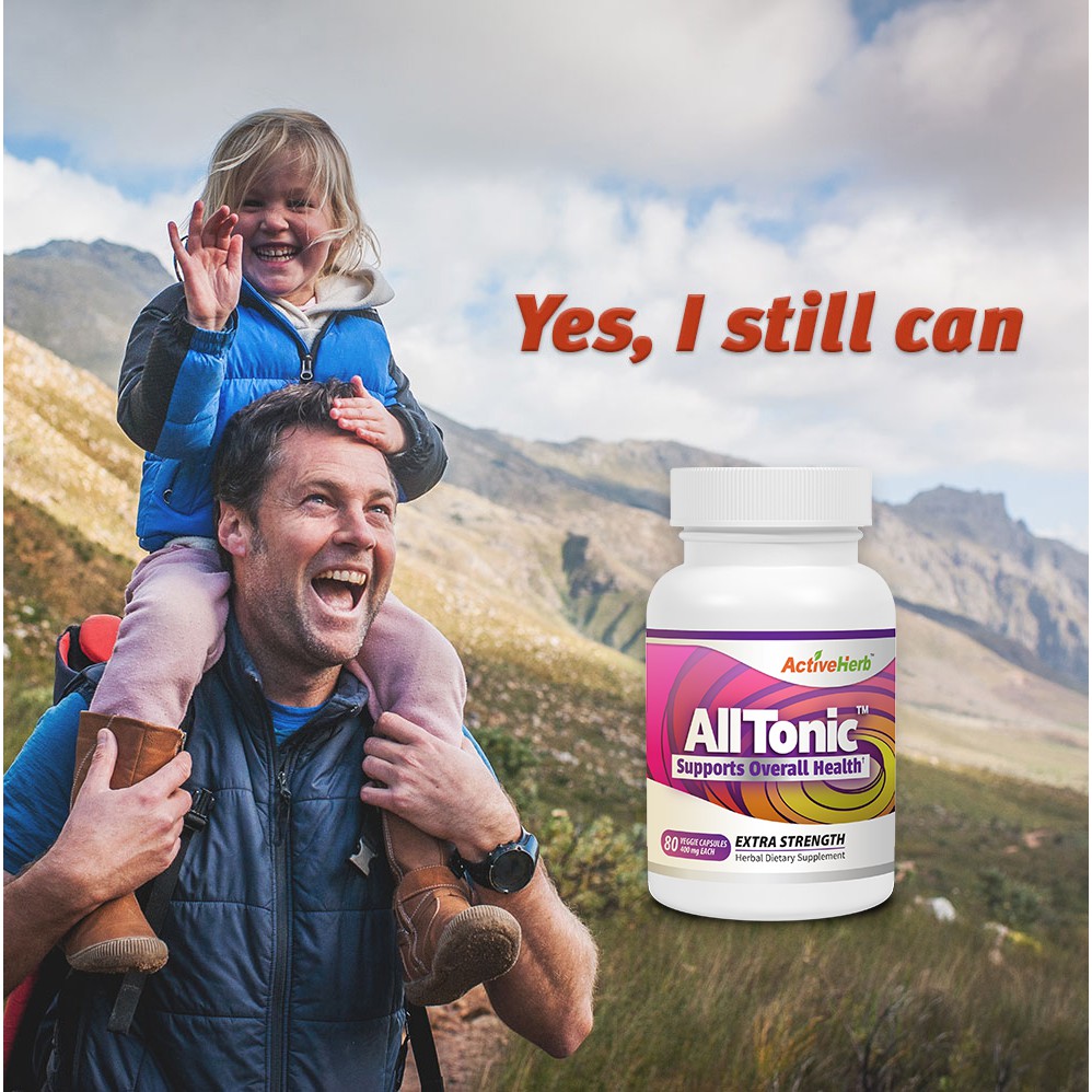Obat Penambah Energi / Stamina / Imun / Anti Aging Herbal TCM AllTonic
