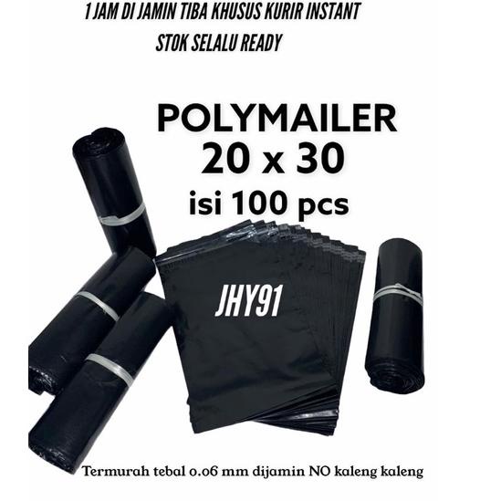 

[kami.menjual]⭐ KANTONG PLASTIK PACKING ONLINE SHOP + LEM POLYMAILER TEBAL PREMIUM 20x30 cm[@MAX3124