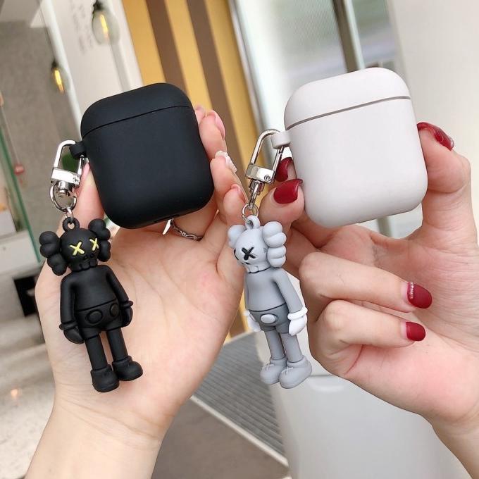 Soft Case Apple Airpods 1 Airpods 2 Casing Kaws Silicone Rubber Case