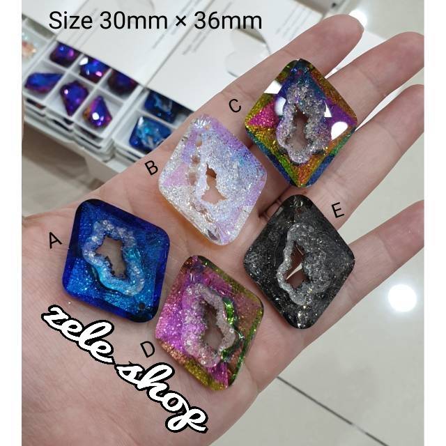 COPY SWAROVSKI GROWING DIAMOND PENDANT BIG SIZE