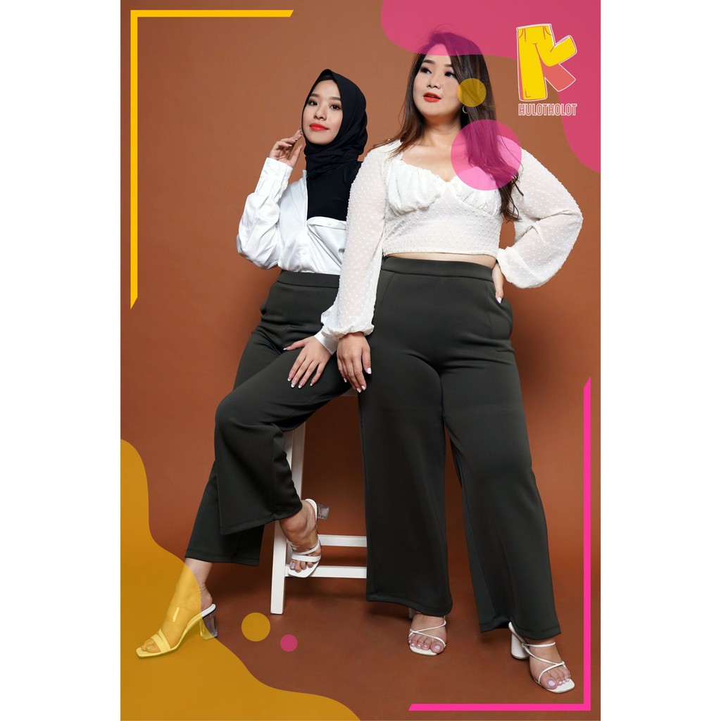 CELANA KULOT OLIVE KULOTKOLOT