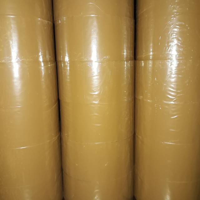 

Lakban goldtape warna coklat tidak mudah putus buat packing barang