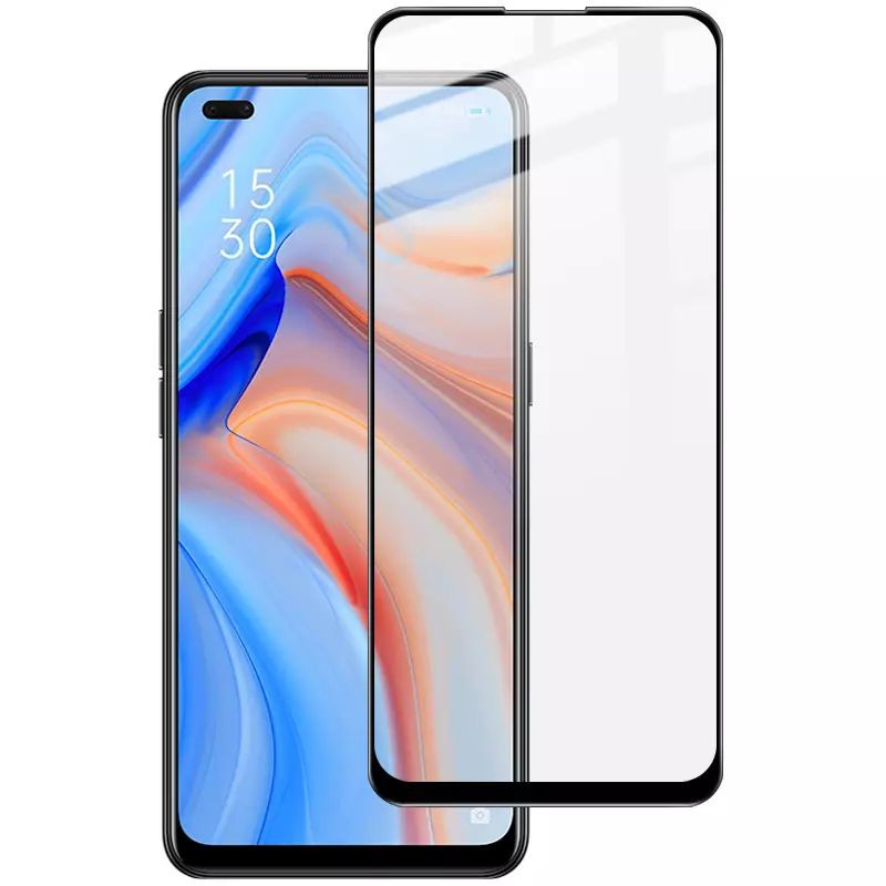 FREE TEMPERED GLASS FULL LAYAR OPPO RENO 4 HARD CASE HARDCASE ROBOT RING STAND OPPO RENO4 BACK COVER