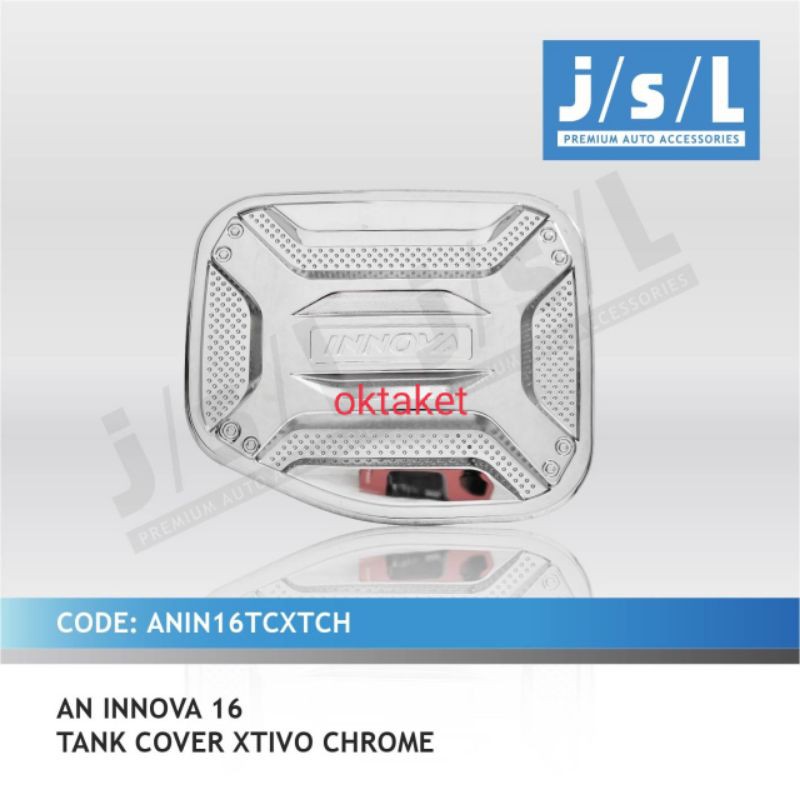 tank cover all new Innova 2016 xtivo chrome jsl