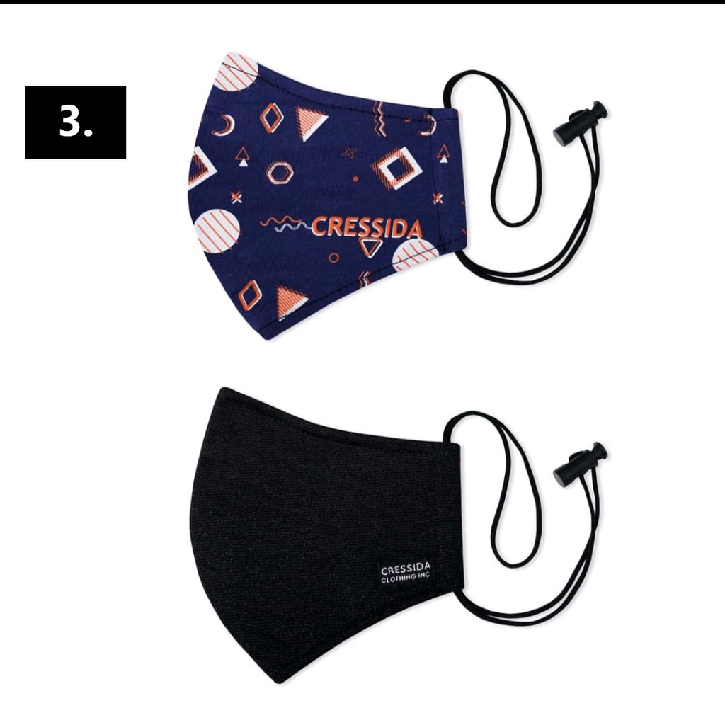 gof CRESSIDA MASKER TALI PENGATUR Isi 2 Masker Dewasa Kawat - EAFA.G00017