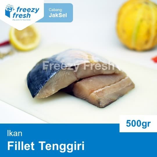 

Ikan Tenggiri Fillet (Mackerel) 500 Gram