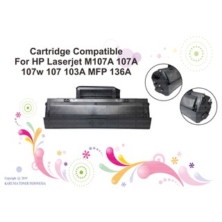 Cartridge Compatible For HP Laserjet M107A 107A 107W 107