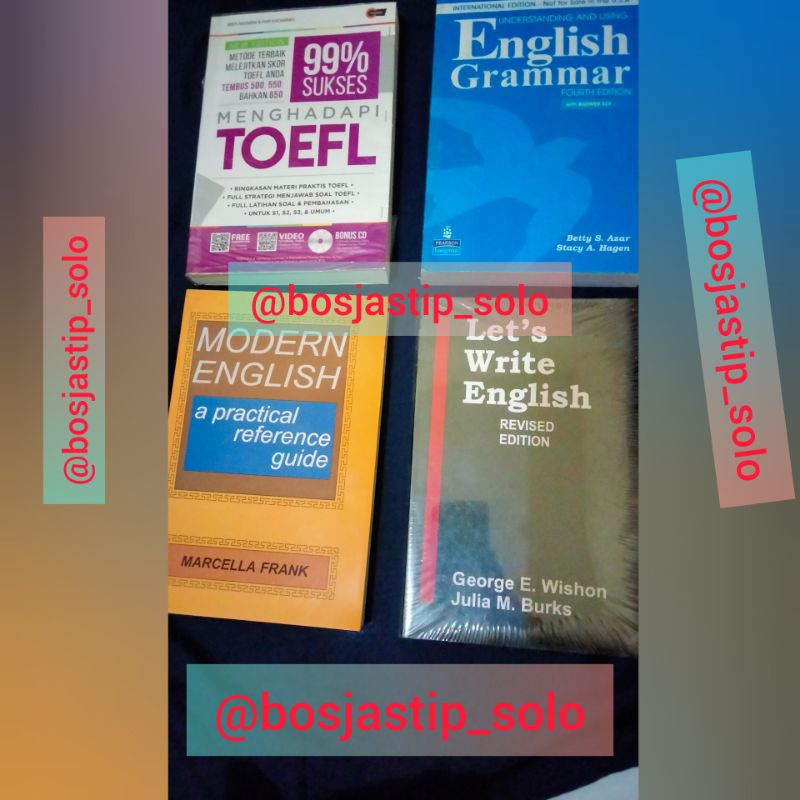 [Preloved] Buku Bahasa Inggris