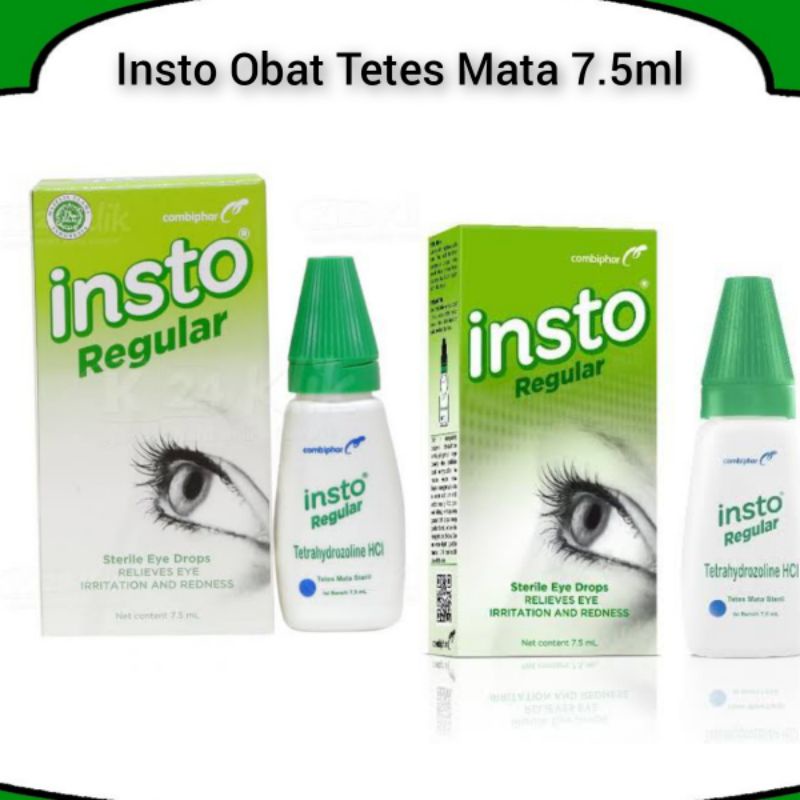 INSTO OBAT TETES MATA REGULER 7.5ML BIASA