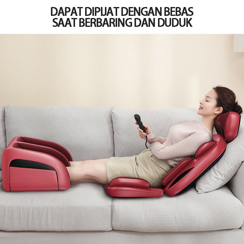 BENBO Bantalan Pijat Seluruh Tubuh/Bantal Pijat Sofa Kursi Pijat/Bantal Pijat Elektrik/Bantal Pijat Portabel