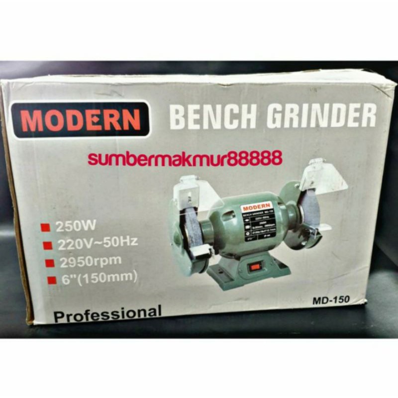 Mesin Gerinda Duduk 6 inch Modern
