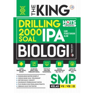 BUKU SOAL IPA SMP: THE KING DRILLING 2000 SOAL IPA FISIKA BIOLOGI SMP | FORUM EDUKASI-1
