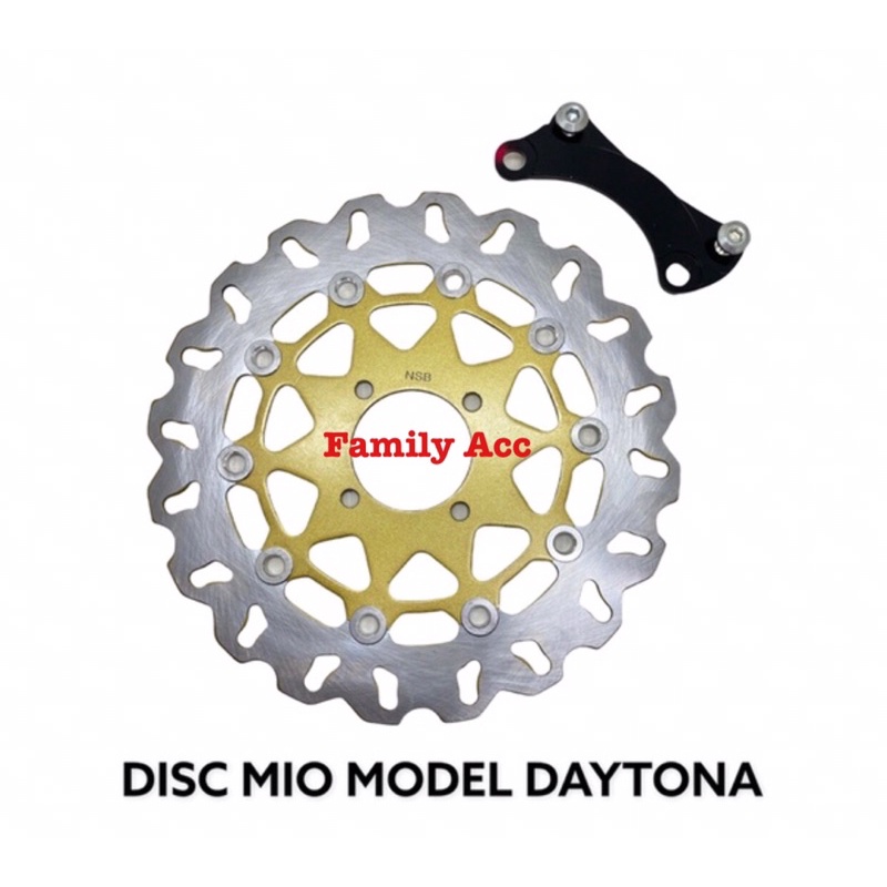 PIRINGAN DISC CAKRAM LEBAR MODEL DAYTONA 260 MM MATIC PNP MIO MIO SMILE MIO SOUL XEON DLL