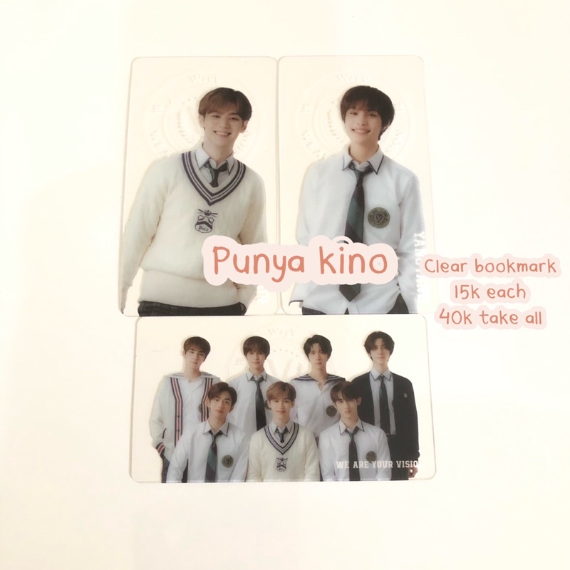 READY STOCK CLEARANCE SALE PHOTOCARD NCT WAYV BOOKMARK B2S BENEFIT SG21 ALADIN NATURE REPUBLIC YEARB