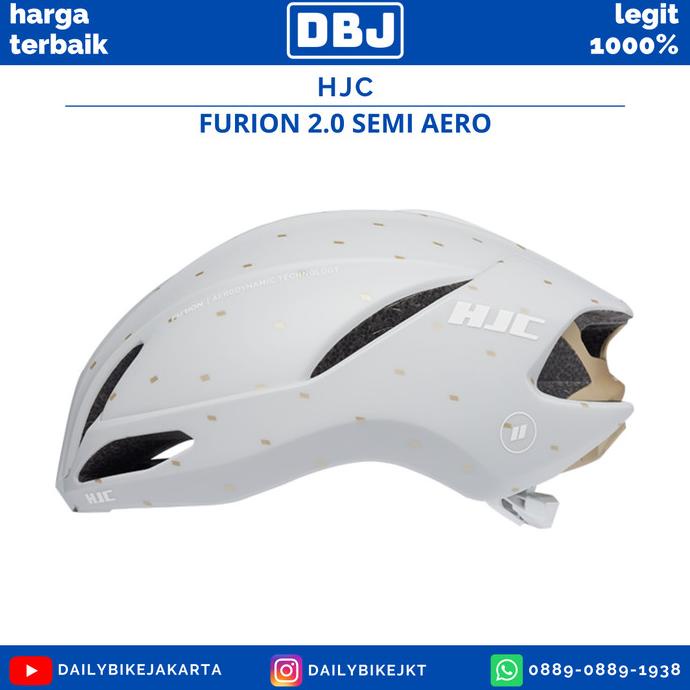 HELM SEPEDA HJC FURION 2.0 SEMI AERO