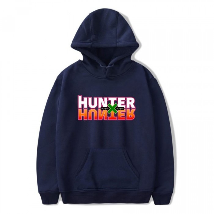 Sweater Hoodie HUNTER x HUNTER MIROR Jumper Pria Wanita Bahan Fleece Ukuran S M L XL XXL XXXL