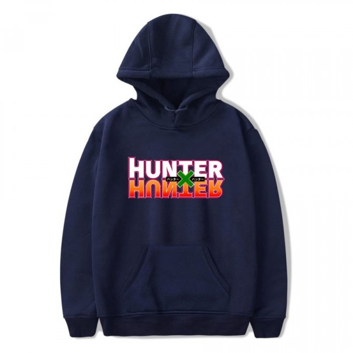 Sweater Hoodie HUNTER x HUNTER MIROR Jumper Pria Wanita Bahan Fleece Ukuran S M L XL XXL XXXL