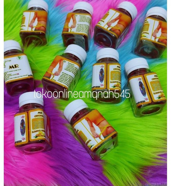 ⚡[Ready]✔️ - Pelangsing mr (ori ada embos MR di botol
