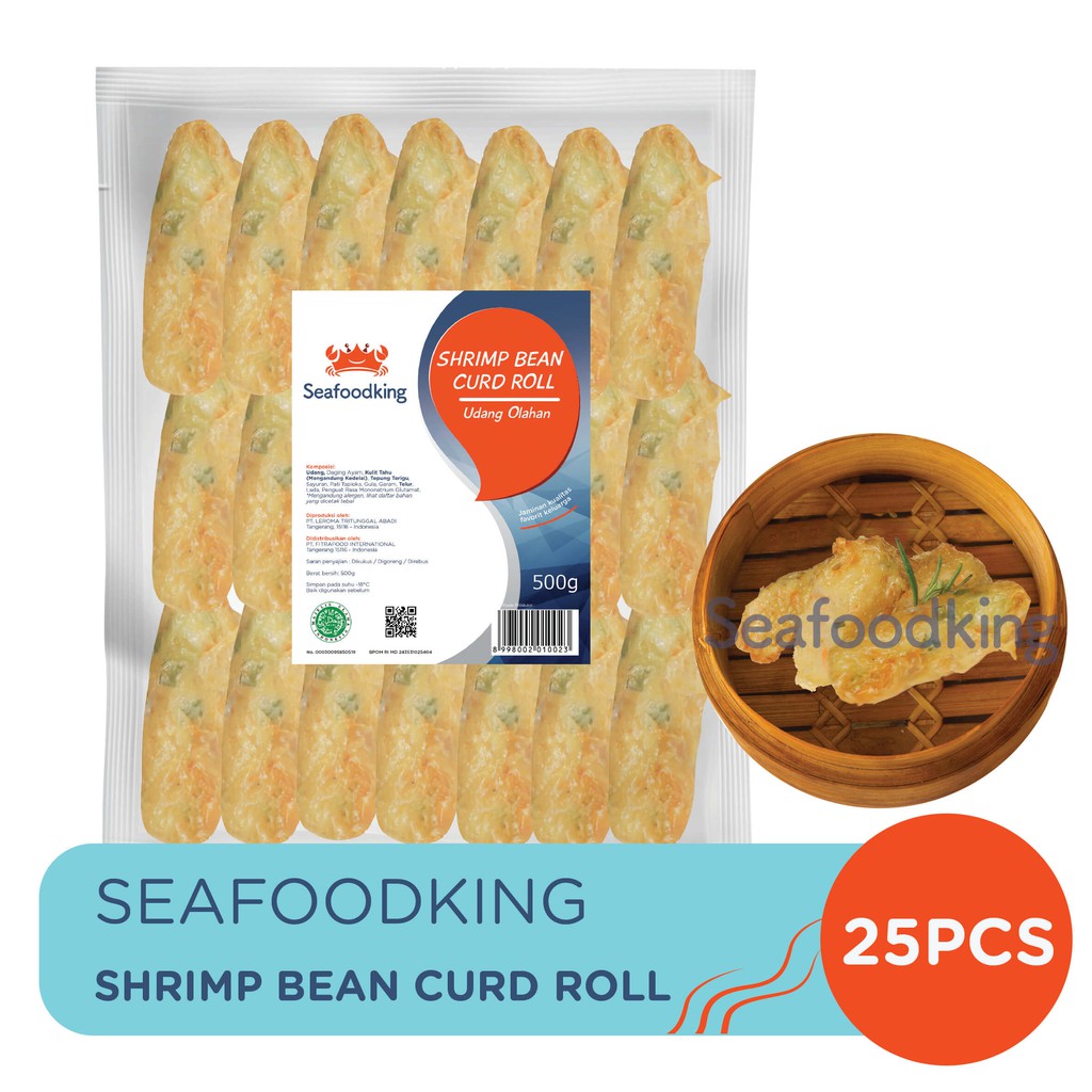 

Shrimp Bean Curd Roll Seafoodking (Udang Kulit Tahu) 500gr