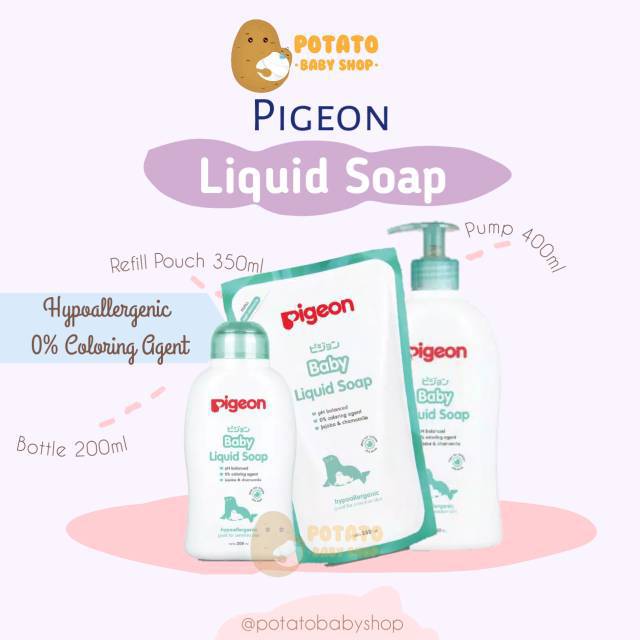 Pigeon - Baby Liquid Soap / sabun mandi