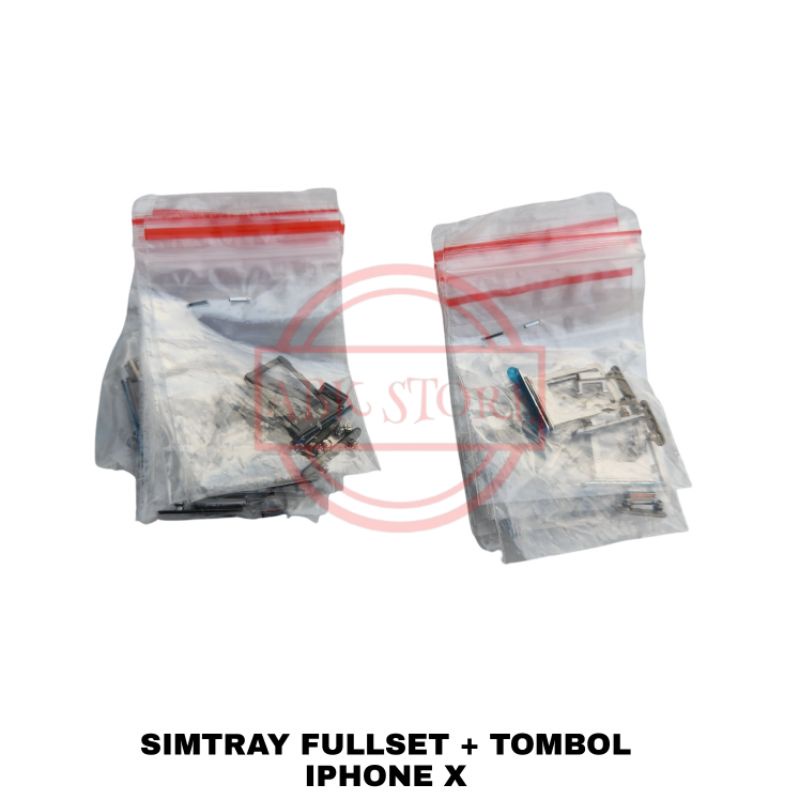 SLOT SIM CARD SIMTRAY SIM LOCK TEMPAT KARTU SIM FULLSET IP X TOMBOL VOLUME ON OFF SILENT