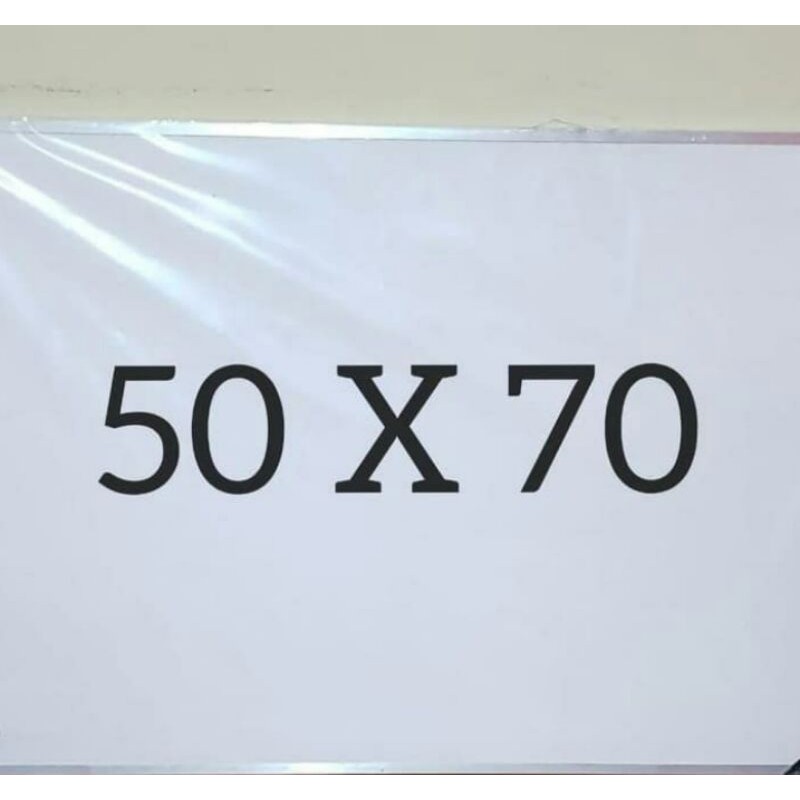 

Papan Tulis Whiteboard 50 x 70 CM Gantung Non Magnetic