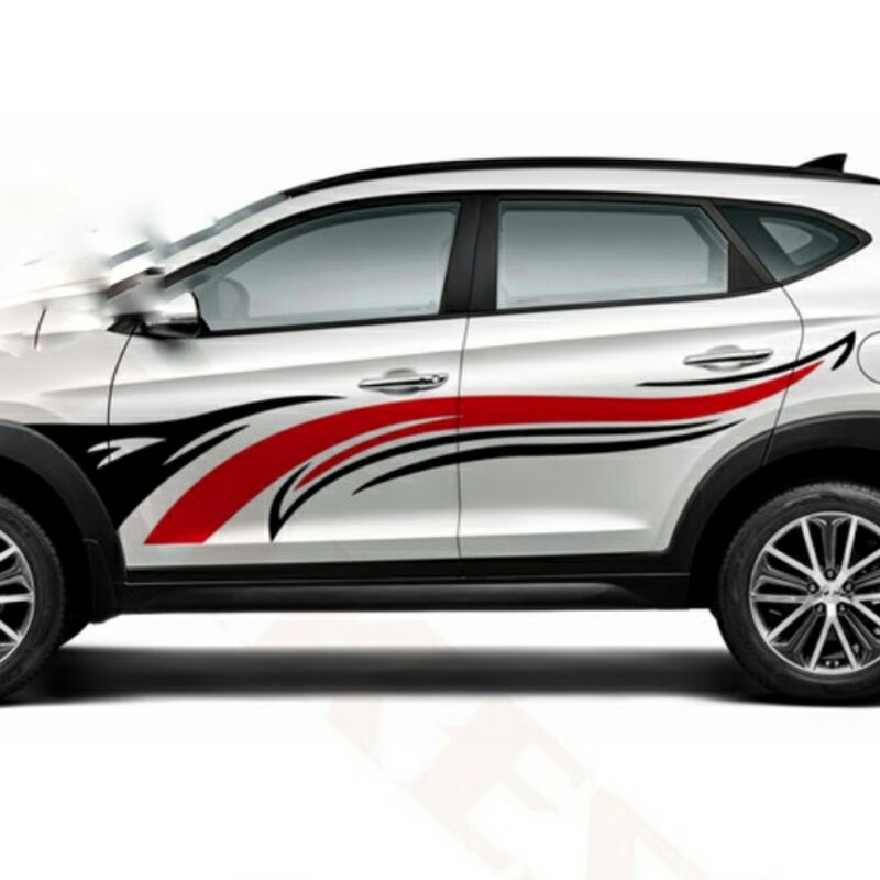 STICKER STIKER MOBIL LIST MOBIL FORTUNER PAJERO XPANDER CRV HRV KEREN