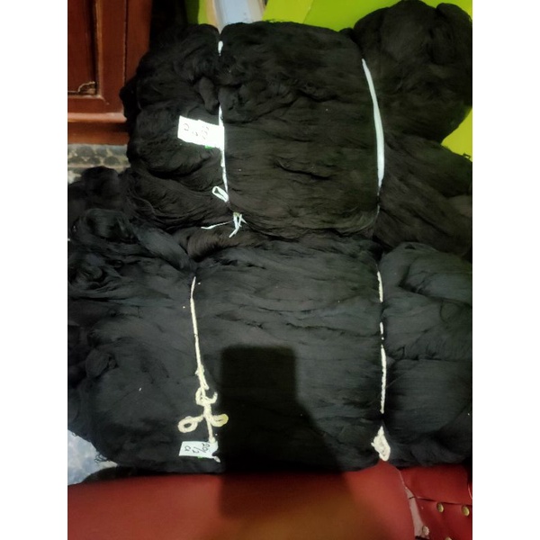 Benang Tenun Katun 20/2 Warna Hitam