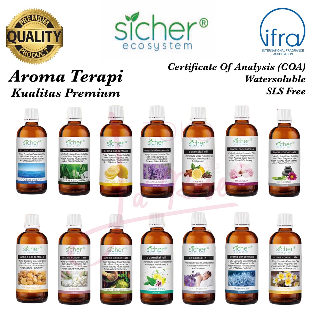 Essential Oil 100ml Aromatherapy Pengharum Ruangan Aroma Terapi Natural