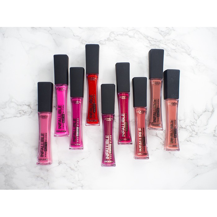 PROMO  L'oreal Infallible Pro Matte Gloss  TERLARIS
