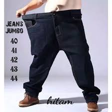Celana Jeans Pensil JUMBO Cowok Lokal