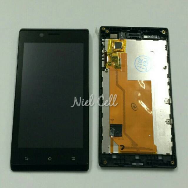 Lcd Sony Xperia J ST26 ST26i + Touchscreen + Frame