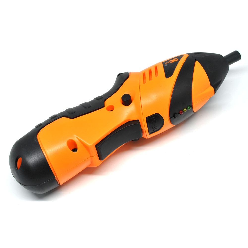 DCTools Bor Listrik Cordless Screwdriver Drill 45 in 1 4.8V - S023-4.8V - Orange