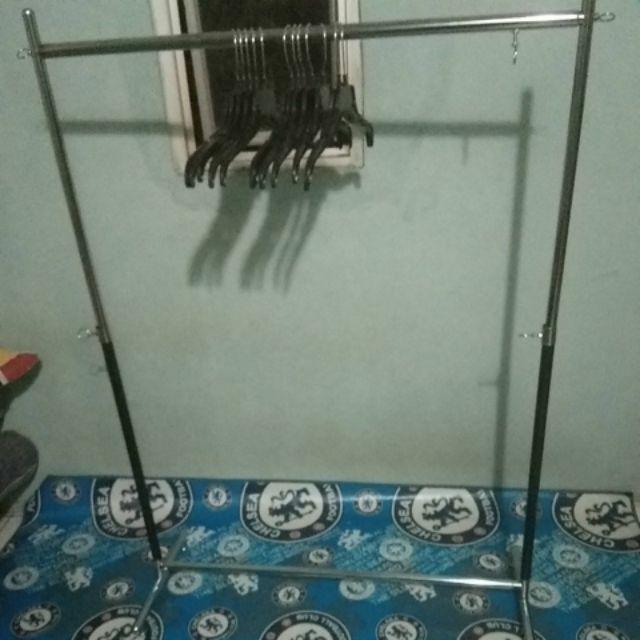 Gantungan Gawangan Baju Tarik   Max Lebar 1.8 Meter