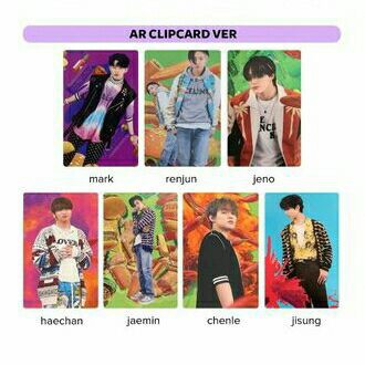 [READY STOCK] NCT DREAM Hot Sauce Unofficial Photocard AR CLIP VER