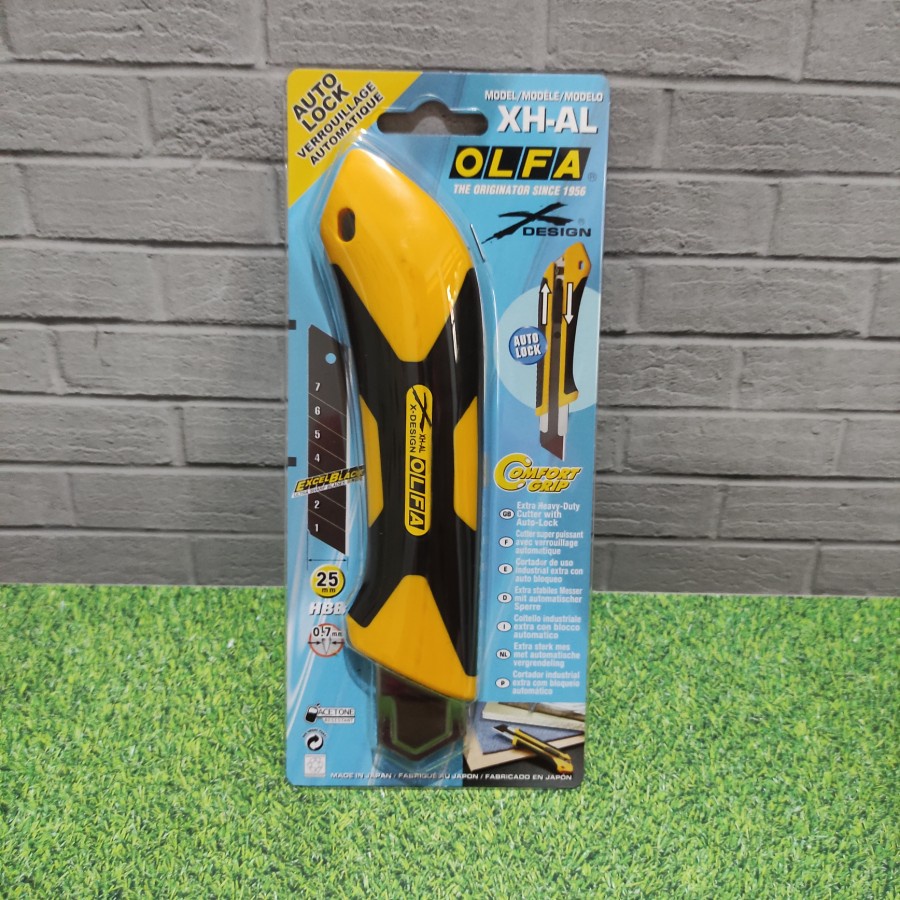 

Pisau Cutter 25mm Snap-Off blade cutter OLFA XH-AL Extra Heavy Duty