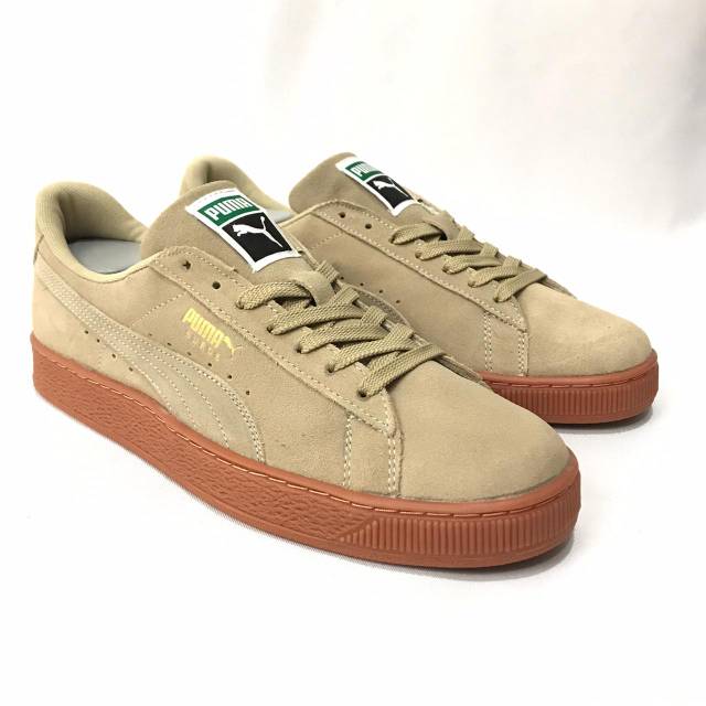 puma suede gumsole