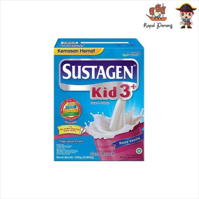 

Sustagen Kid 3+ Vanilla Susu Formula [1200 g]