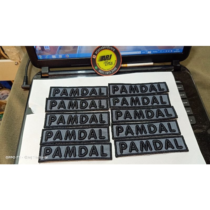 Nama Timbul Satuan 3D