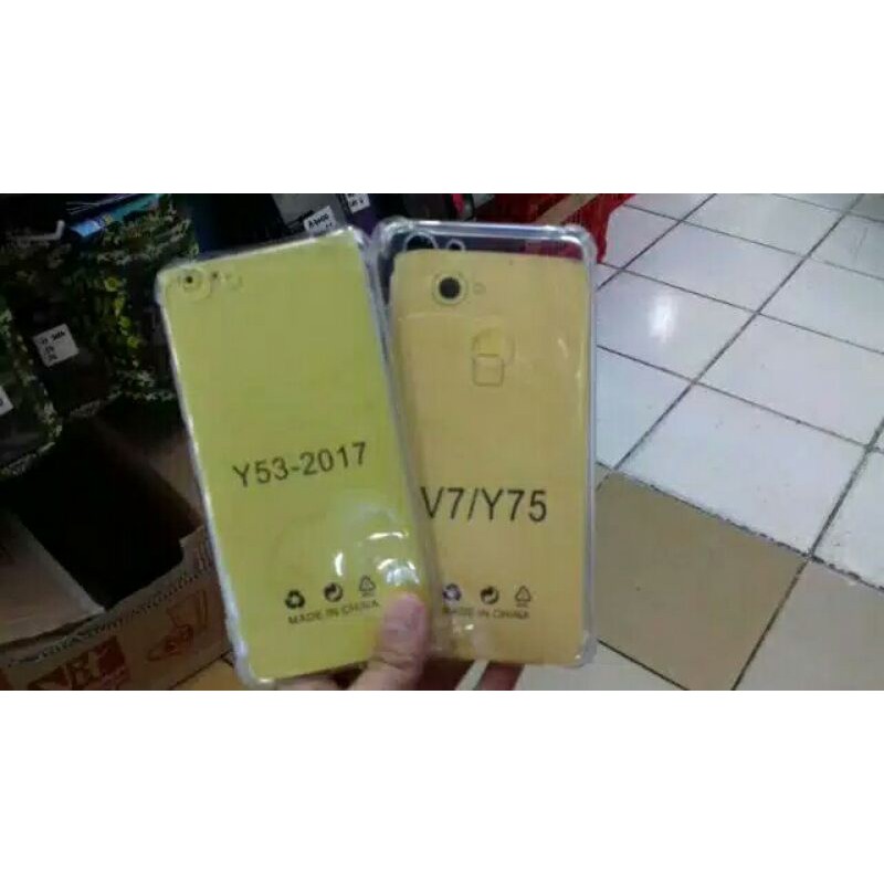 ANTI CREAK SILIKON BENING TRANSPARAN VIVO V15 V7 V7 PLUS Y83