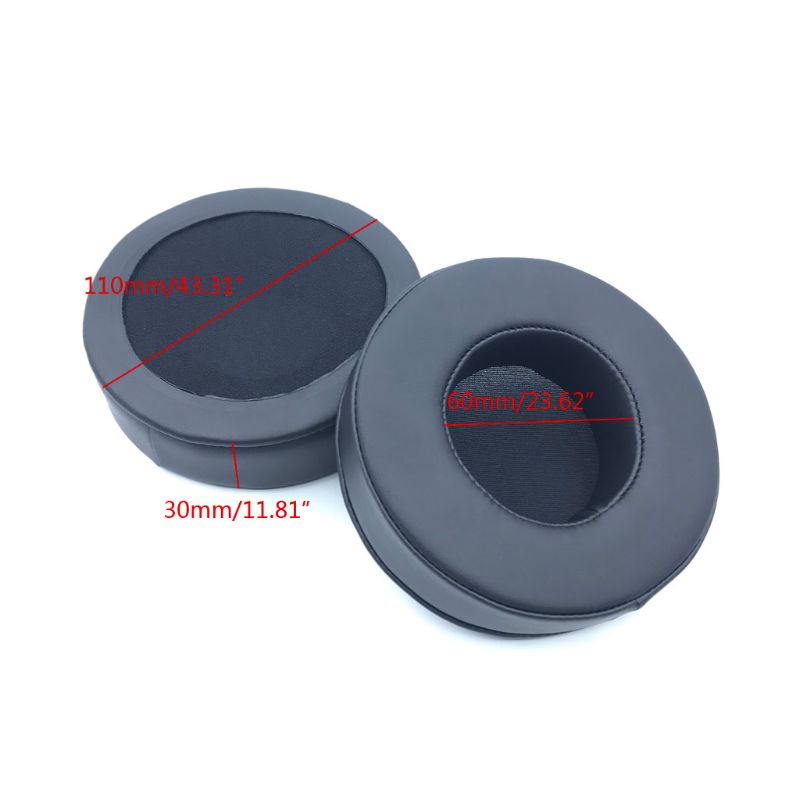 btsg High Quality 2Pcs/1Pair 110mm Universal Headphone Cushions Replacement Ear Pads Cushion