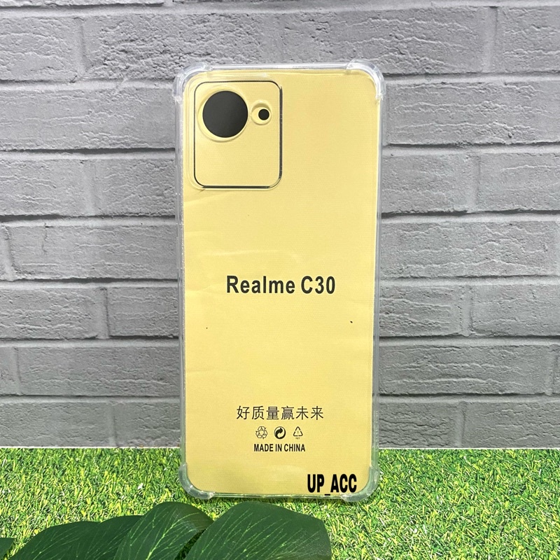 REALME C31 C35 C20 C30 Anticrack Softcase / Anti crack Bening silikon Tpu