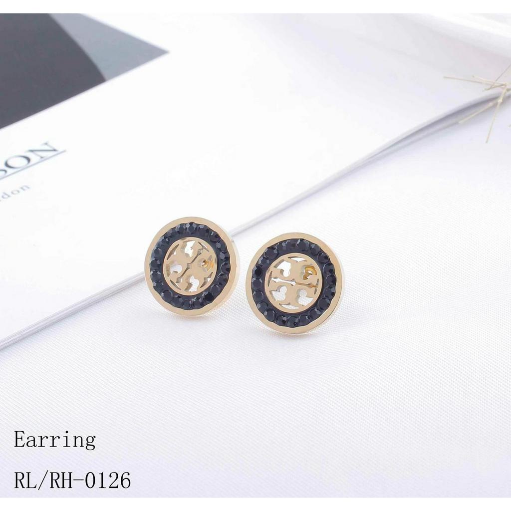 Anting Titanium Permata Perhiasan Fashion 0126