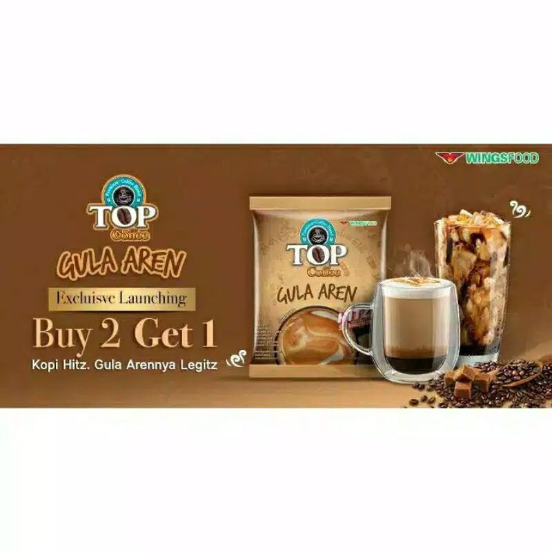 

Top Kopi Gula Aren Isi 15 Sachet