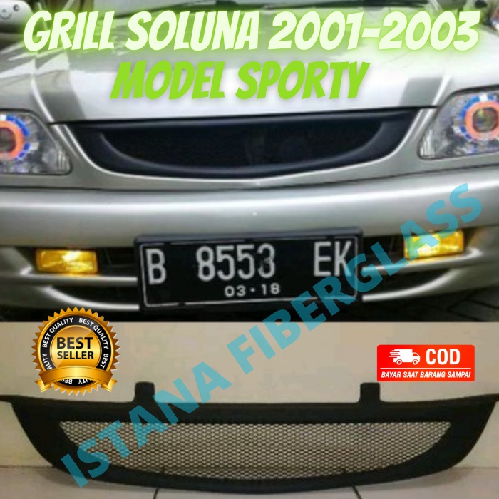 Grill Soluna 2001-2002-2003 model Jaring Soluna Custom