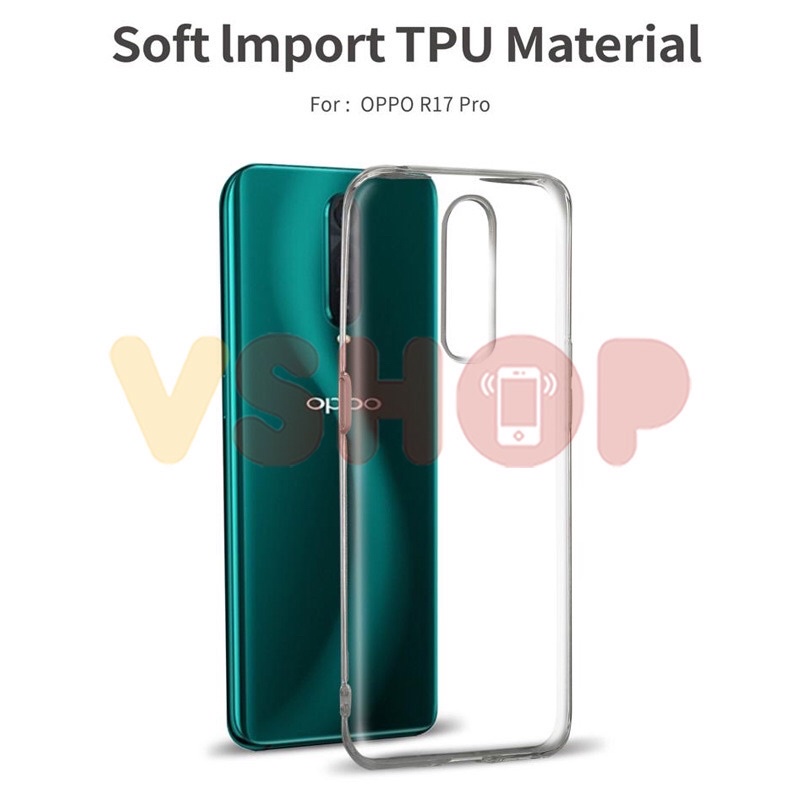 SOFTCASE TRANSPARAN OPPO R17 PRO PREMIUM CLEAR SOFT CASE