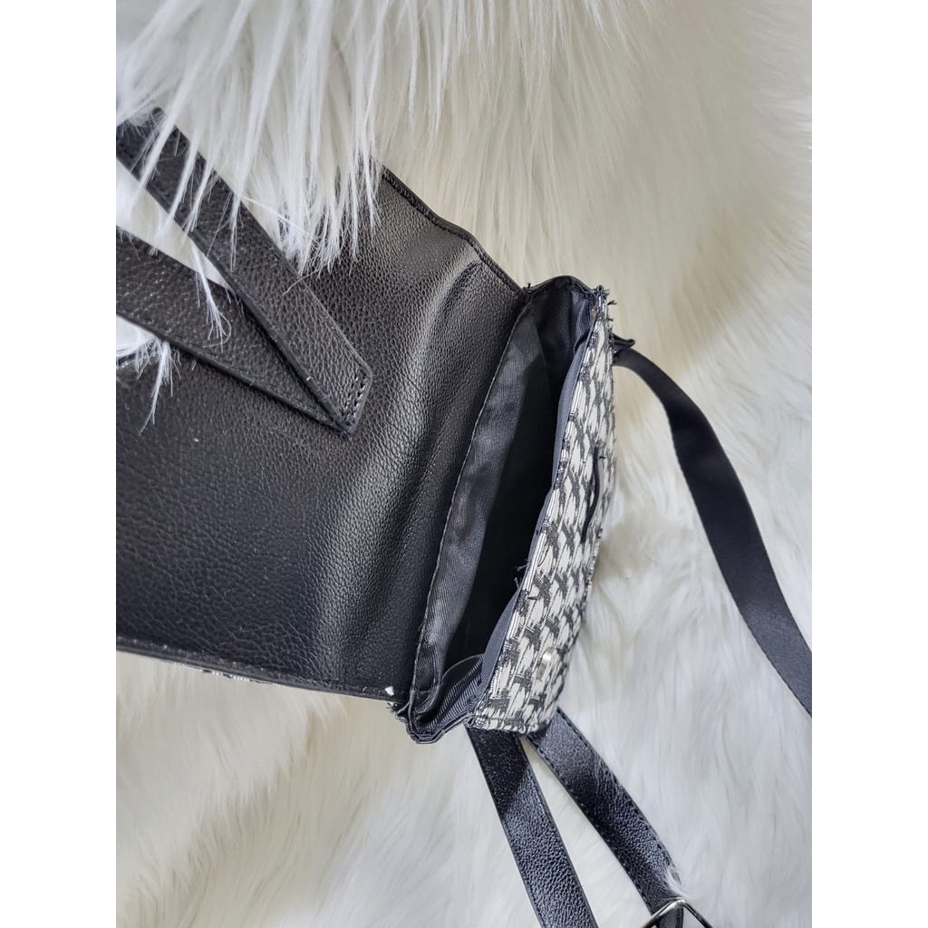 BJ15964 - BLACK - TAS WANITA FASHION IMPORT MODIS ELEGAN TERMURAH TERLARIS TERBARU BAGSTORE JAKARTA TAS BATAM EL5964