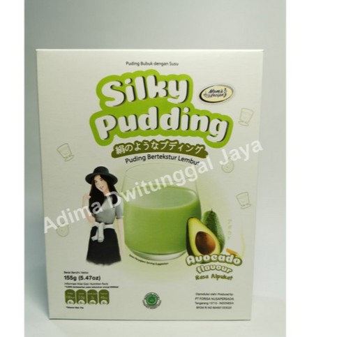 Puding / Silky Pudding Avcocado / Pudding Silky Alpukat 155 gr