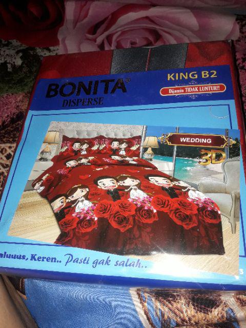 Sprei Bonita Wedding Terlaris Original - Variasi