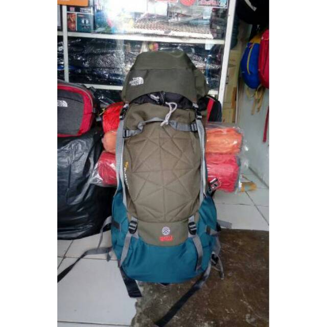 Keril tnf lokal cobra 55L. Bonus matras